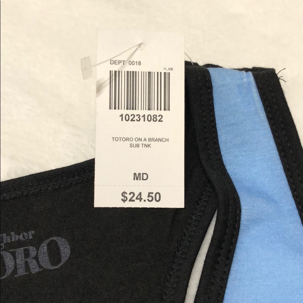 My Neighbor Totoro Racerback Tank Top - Picture 3 of 4